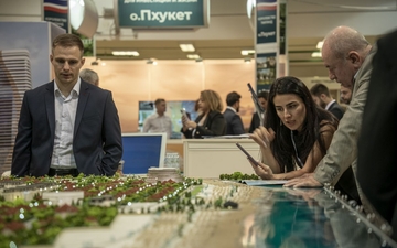 Start of the International Property Exhibition MPIRES in Expocentre, Moscow. November 24-25, 2023